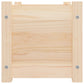 Plantenbak 60X31X31 Cm Massief Grenenhout