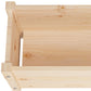 Plantenbak 60X31X31 Cm Massief Grenenhout