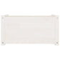 Plantenbak 60X31X31 Cm Massief Grenenhout Wit