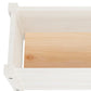 Plantenbak 60X31X31 Cm Massief Grenenhout Wit