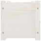 Plantenbakken 2 St 60X31X31 Cm Massief Grenenhout Wit