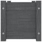 Plantenbak 60X31X31 Cm Massief Grenenhout Grijs