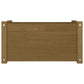 Plantenbak 60X31X31 Cm Massief Grenenhout Honingbruin