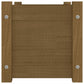 Plantenbak 60X31X31 Cm Massief Grenenhout Honingbruin