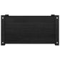 Plantenbak 60X31X31 Cm Massief Grenenhout Zwart