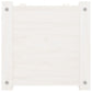 Plantenbakken 2 St 100X31X31 Cm Massief Grenenhout Wit