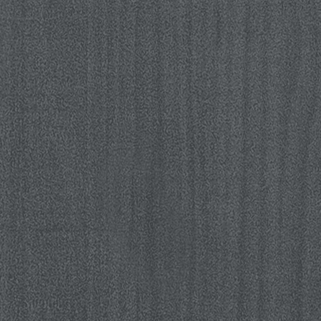 Plantenbakken 2 St 100X31X31 Cm Massief Grenenhout Grijs