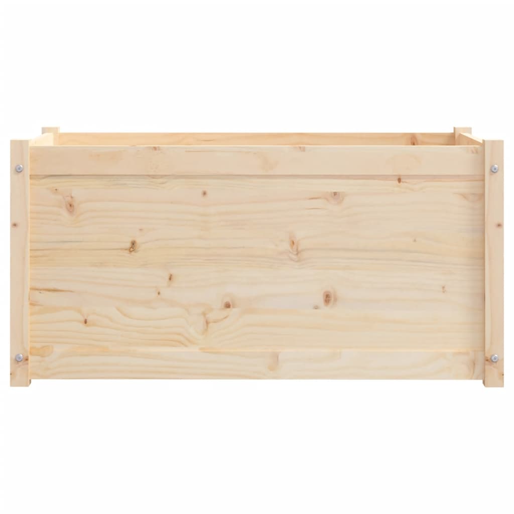 Plantenbak 100X50X50 Cm Massief Grenenhout