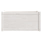 Plantenbak 100X50X50 Cm Massief Grenenhout Wit