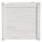 Plantenbak 100X50X50 Cm Massief Grenenhout Wit