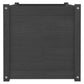 Plantenbak 100X50X50 Cm Massief Grenenhout Grijs