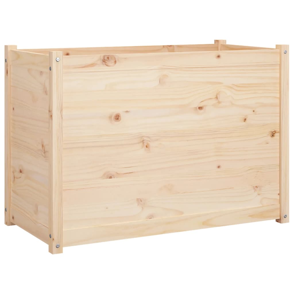 Plantenbak 100X50X70 Cm Massief Grenenhout