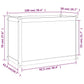 Plantenbak 100X50X70 Cm Massief Grenenhout