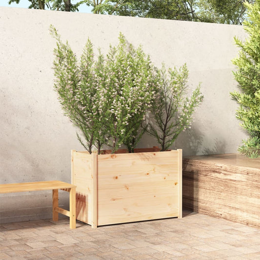 Plantenbak 100X50X70 Cm Massief Grenenhout