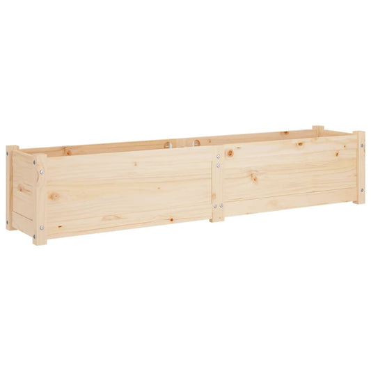 Plantenbak Verhoogd 150X31X31 Cm Massief Grenenhout