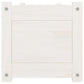 Plantenbak Verhoogd 150X31X31 Cm Massief Grenenhout Wit