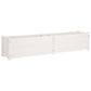 Plantenbakken Verhoogd 2 St 150X31X31 Cm Massief Grenenhout Wit