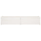 Plantenbakken Verhoogd 2 St 150X31X31 Cm Massief Grenenhout Wit