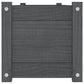 Plantenbak Verhoogd 150X31X31 Cm Massief Grenenhout Grijs