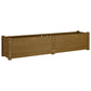 Plantenbakken Verhoogd 2 St 150X31X31 Cm Grenenhout Honingbruin