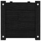 Plantenbak Verhoogd 2 St 150X31X31 Cm Massief Grenenhout Zwart