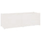 Plantenbak 150X50X50 Cm Massief Grenenhout Wit