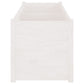 Plantenbak 150X50X50 Cm Massief Grenenhout Wit
