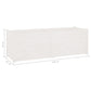 Plantenbak 150X50X50 Cm Massief Grenenhout Wit