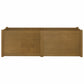 Plantenbak 100X50X50 Cm Massief Grenenhout Honingbruin