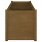 Plantenbak 100X50X50 Cm Massief Grenenhout Honingbruin