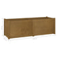 Plantenbak 100X50X50 Cm Massief Grenenhout Honingbruin