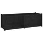 Plantenbak 150X50X50 Cm Massief Grenenhout Zwart