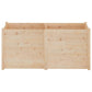 Plantenbak 150X50X70 Cm Massief Grenenhout