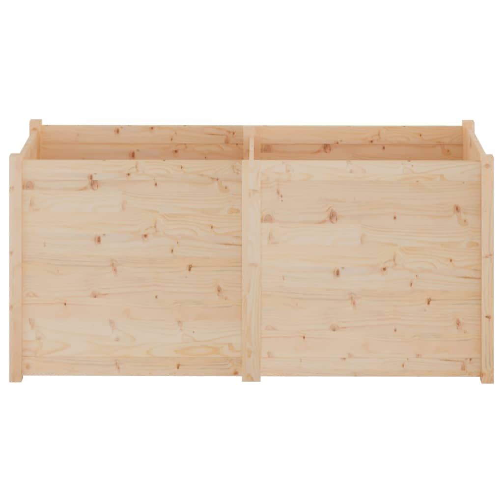 Plantenbak 150X50X70 Cm Massief Grenenhout