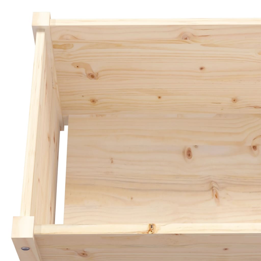Plantenbak 150X50X70 Cm Massief Grenenhout