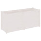 Plantenbak 150X50X70 Cm Massief Grenenhout Wit