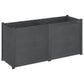 Plantenbak 150X50X70 Cm Massief Grenenhout Grijs