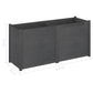 Plantenbak 150X50X70 Cm Massief Grenenhout Grijs