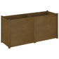 Plantenbak 150X50X70 Cm Massief Grenenhout Honingbruin