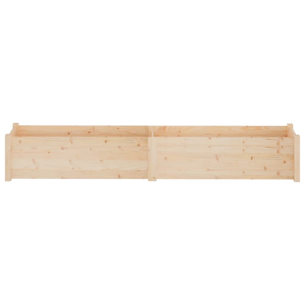 Plantenbak 200X31X31 Cm Massief Grenenhout