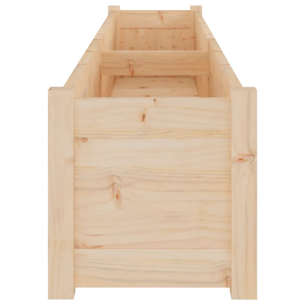 Plantenbak 200X31X31 Cm Massief Grenenhout