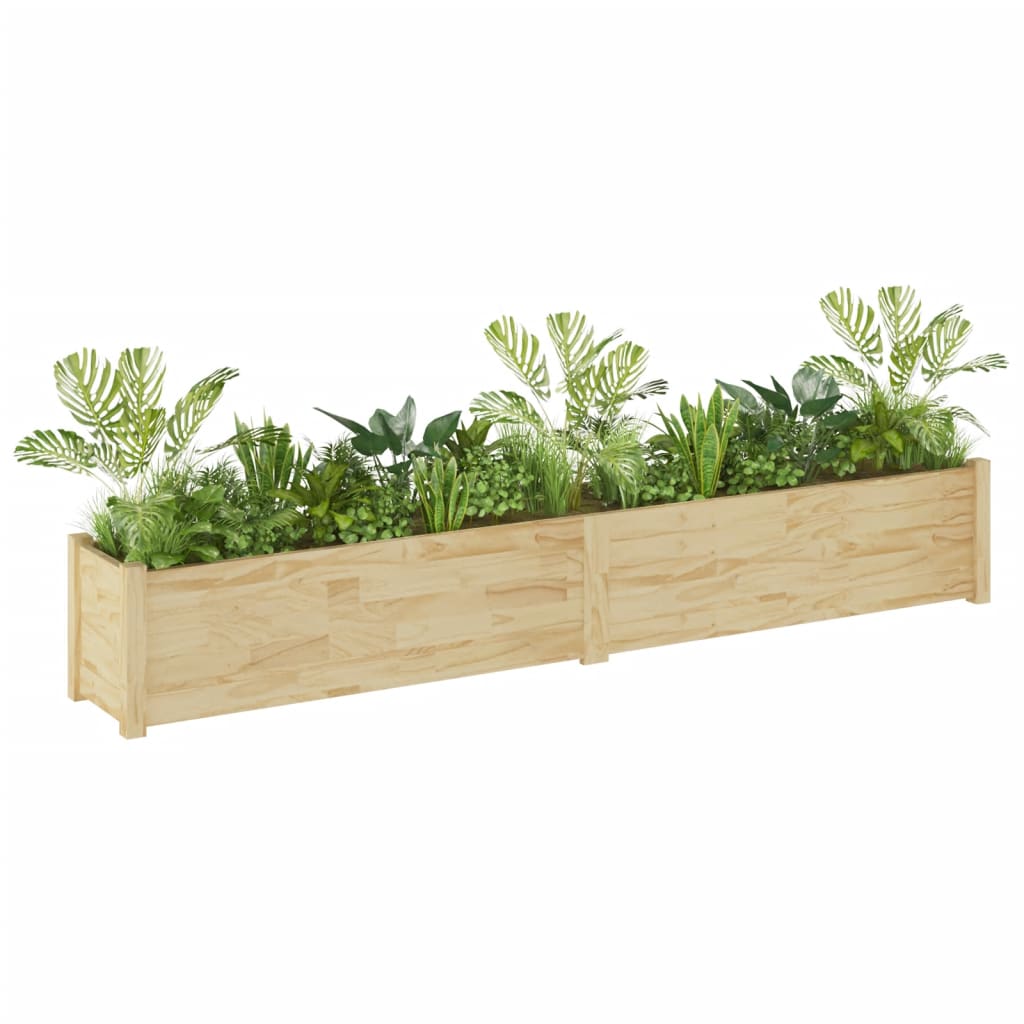 Plantenbakken 2 St 200X31X31 Cm Massief Grenenhout