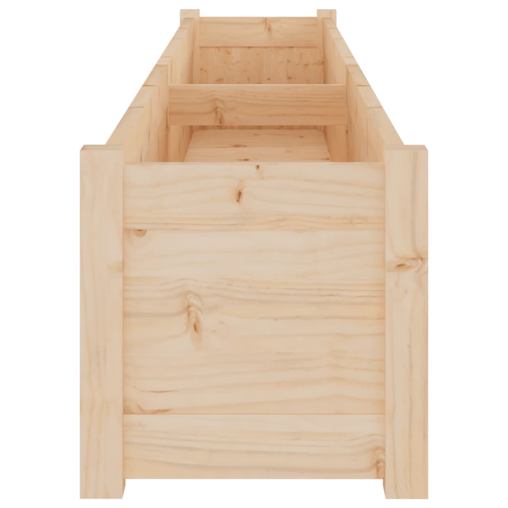 Plantenbakken 2 St 200X31X31 Cm Massief Grenenhout
