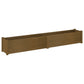 Plantenbak 200X31X31 Cm Massief Grenenhout Honingbruin