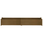 Plantenbakken 2 St 200X31X31 Cm Massief Grenenhout Honingbruin