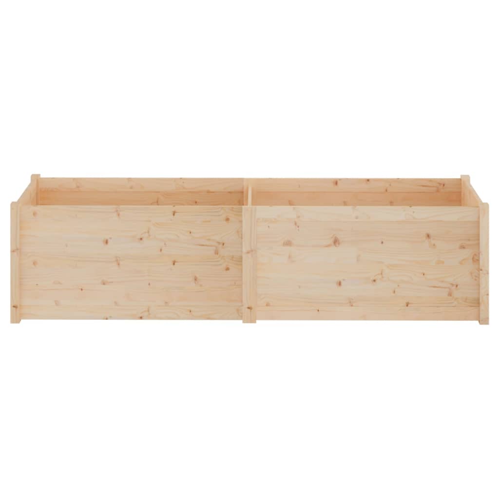 Plantenbak 200X50X50 Cm Massief Grenenhout