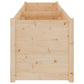 Plantenbak 200X50X50 Cm Massief Grenenhout