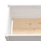 Plantenbak 200X50X50 Cm Massief Grenenhout Wit