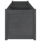 Plantenbak 200X50X50 Cm Massief Grenenhout Grijs