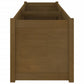 Plantenbak 200X50X50 Cm Massief Grenenhout Honingbruin